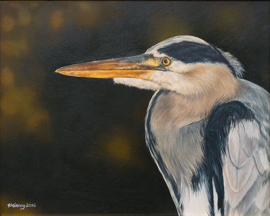'HERON' Original Artwork