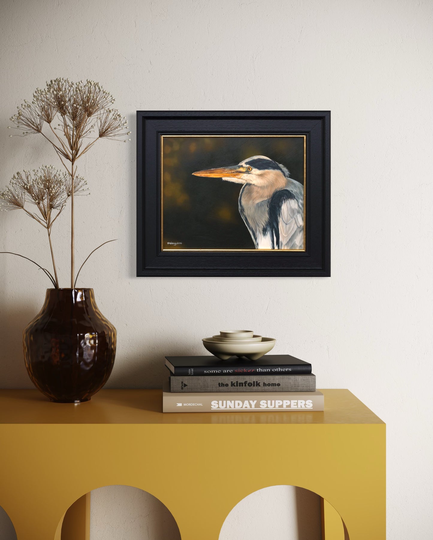 'HERON' Original Artwork