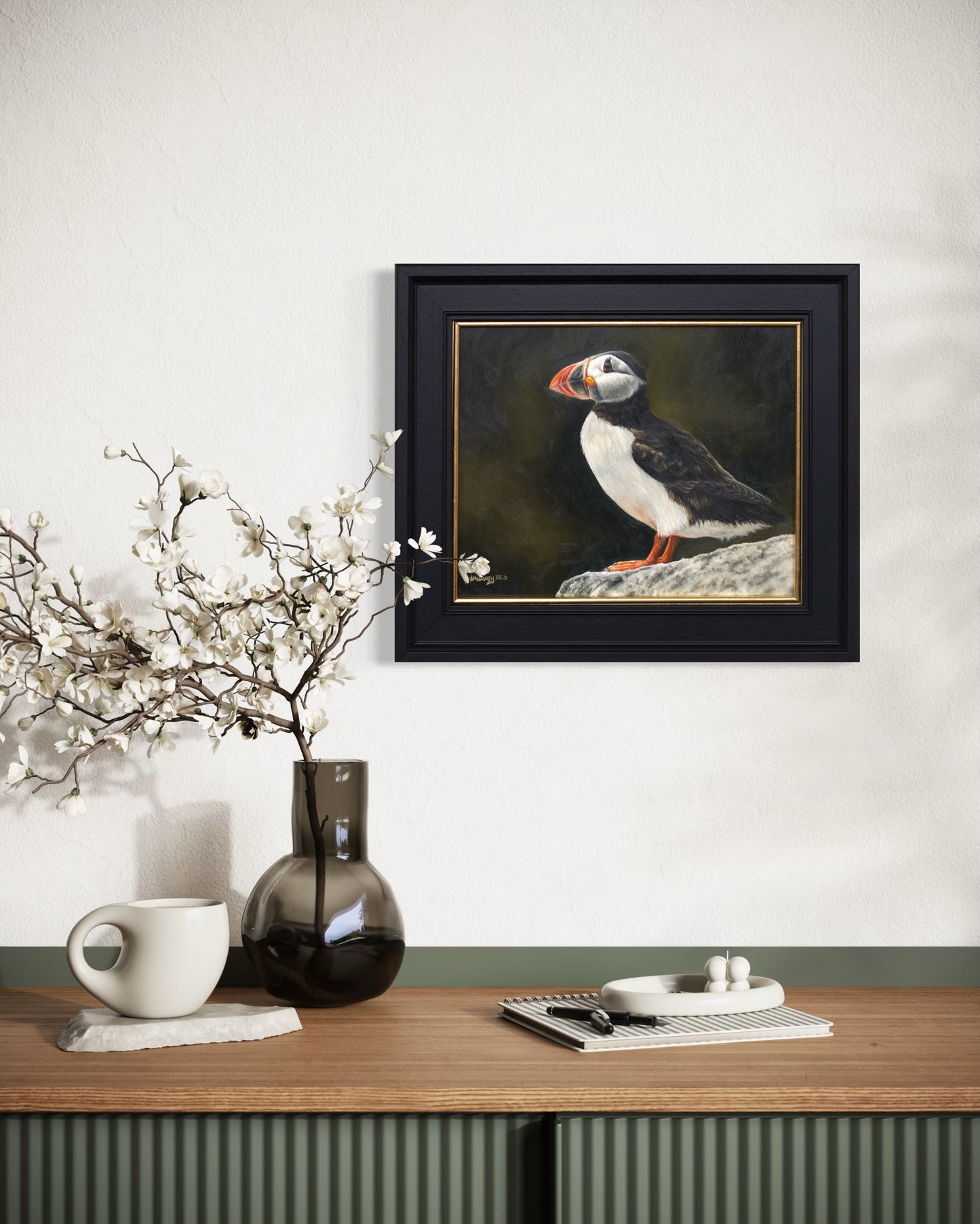 'PUFFIN' Original Artwork