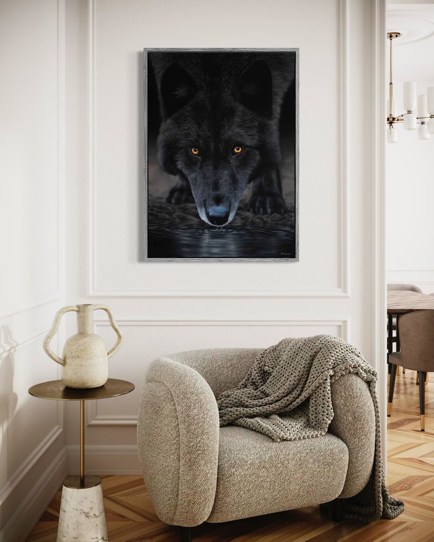 'THE ALPHA' Original Artwork