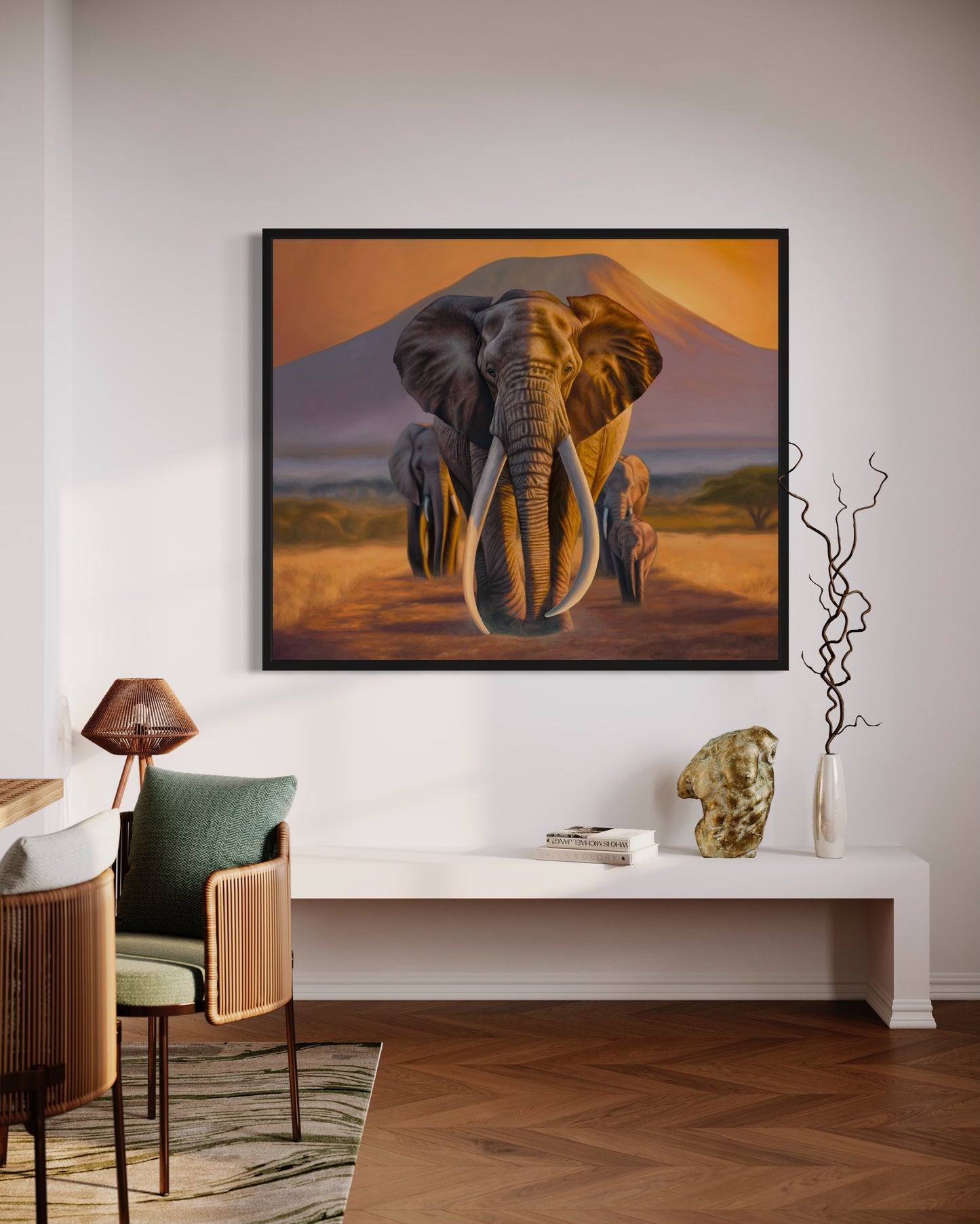 'ROAD TO KILIMANJARO' Original Artwork