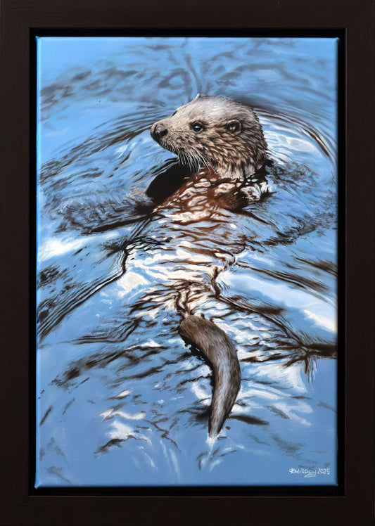 'DOWN THE RIVER' Original Artwork