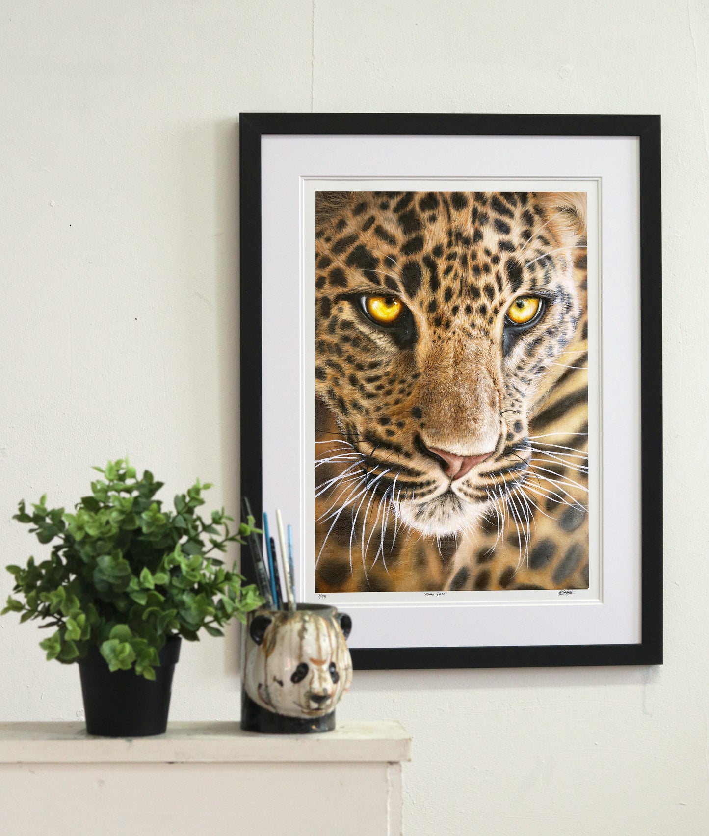 "Amber Gaze" Print