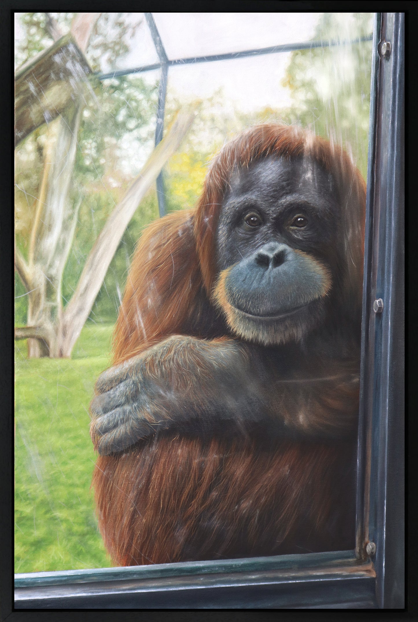 'THROUGH THE LOOKING GLASS' Original Artwork