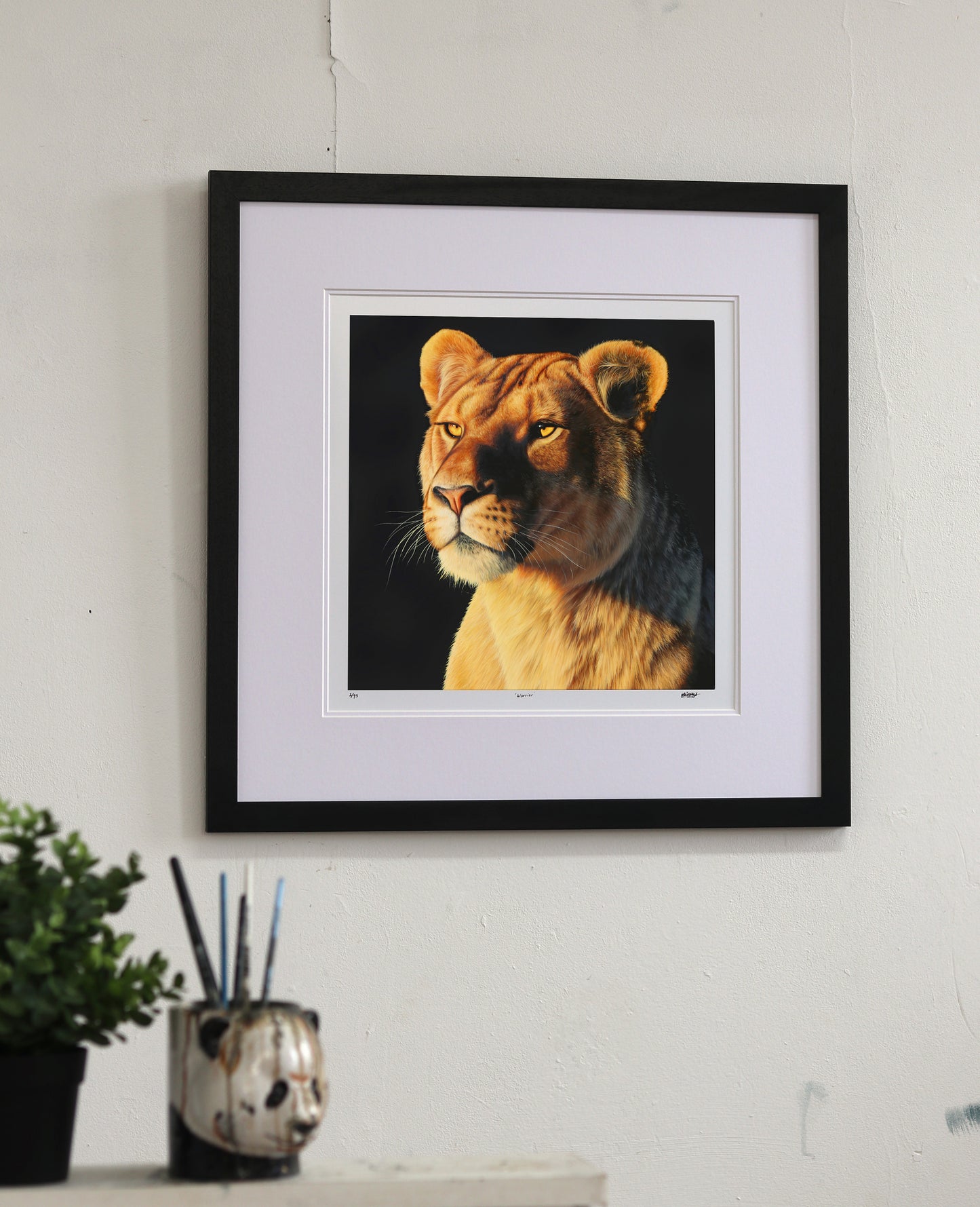 "Warrior" Print