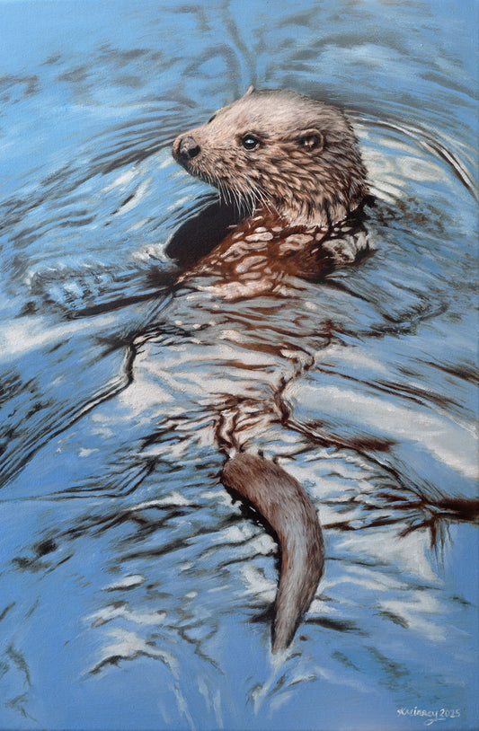 'DOWN THE RIVER' Original Artwork