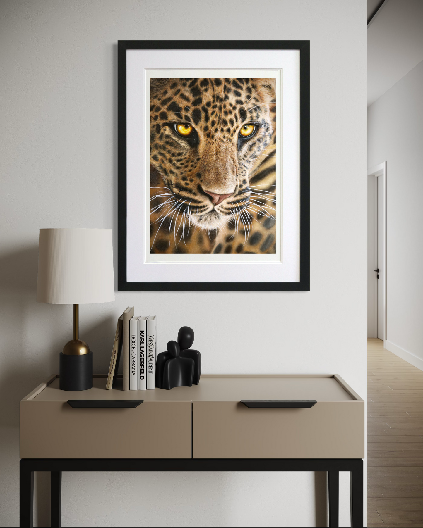"Amber Gaze" Print