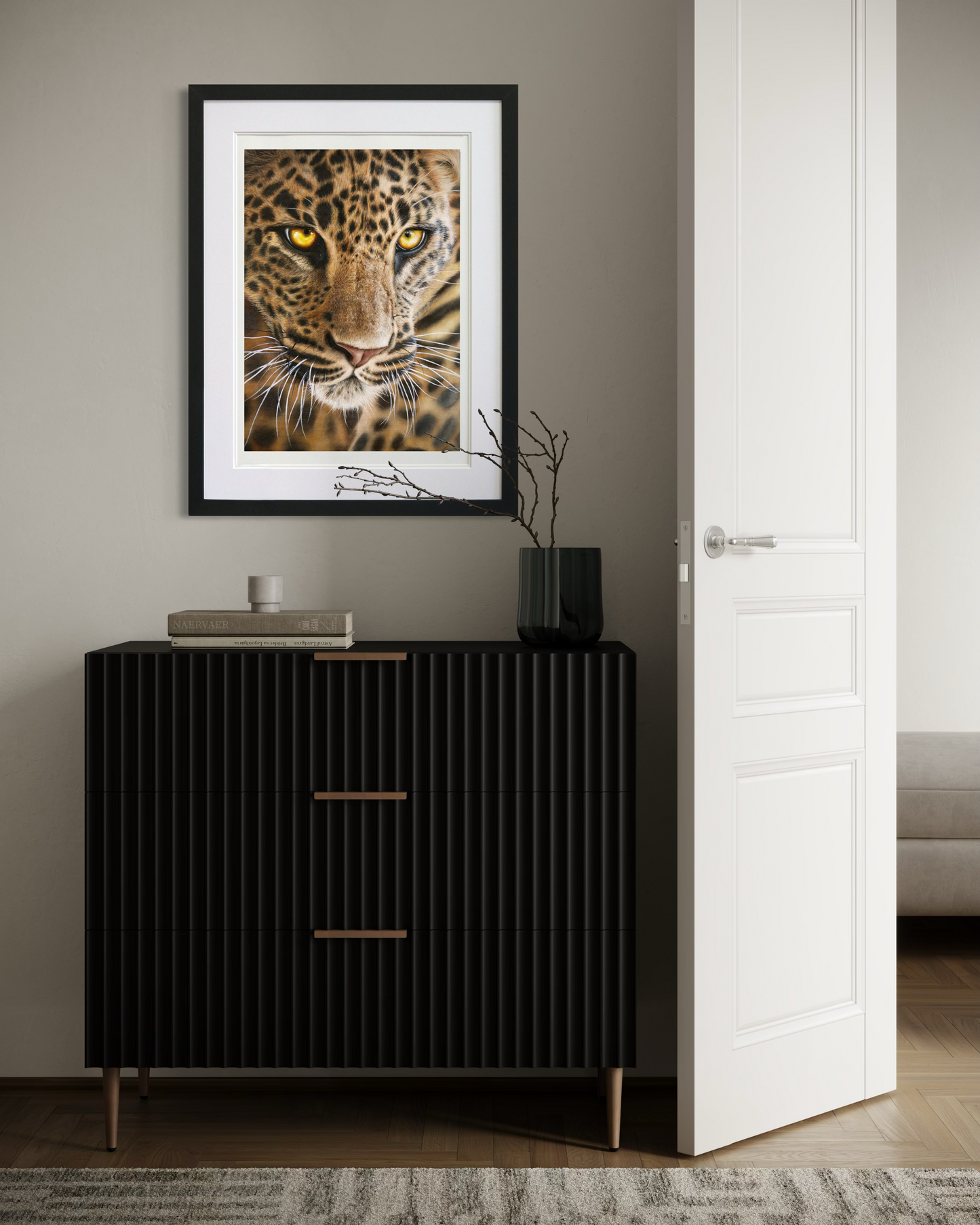 "Amber Gaze" Print