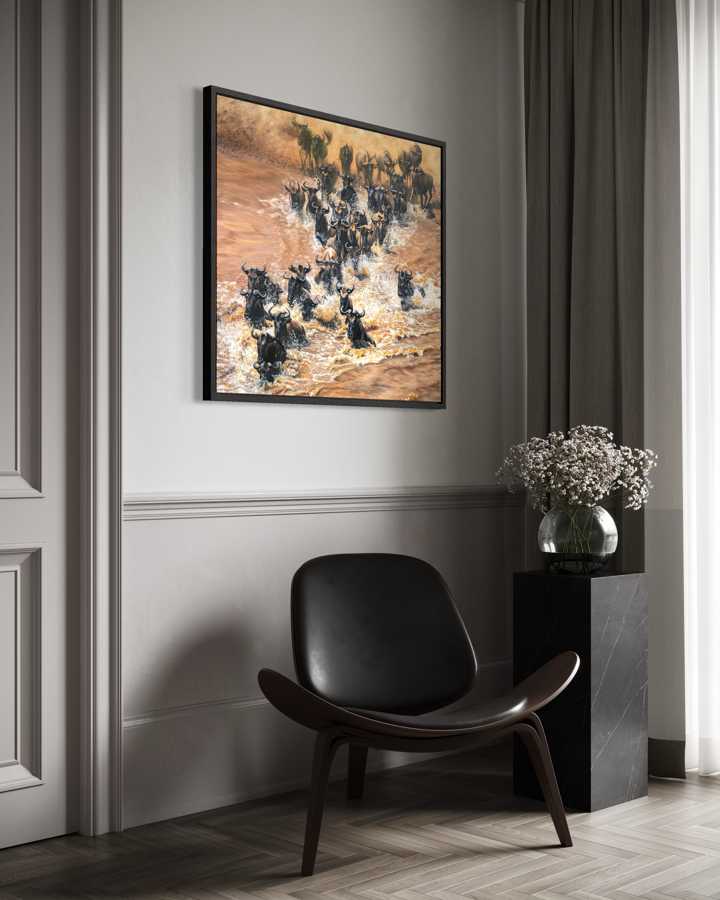 The Crossing Canvas Print