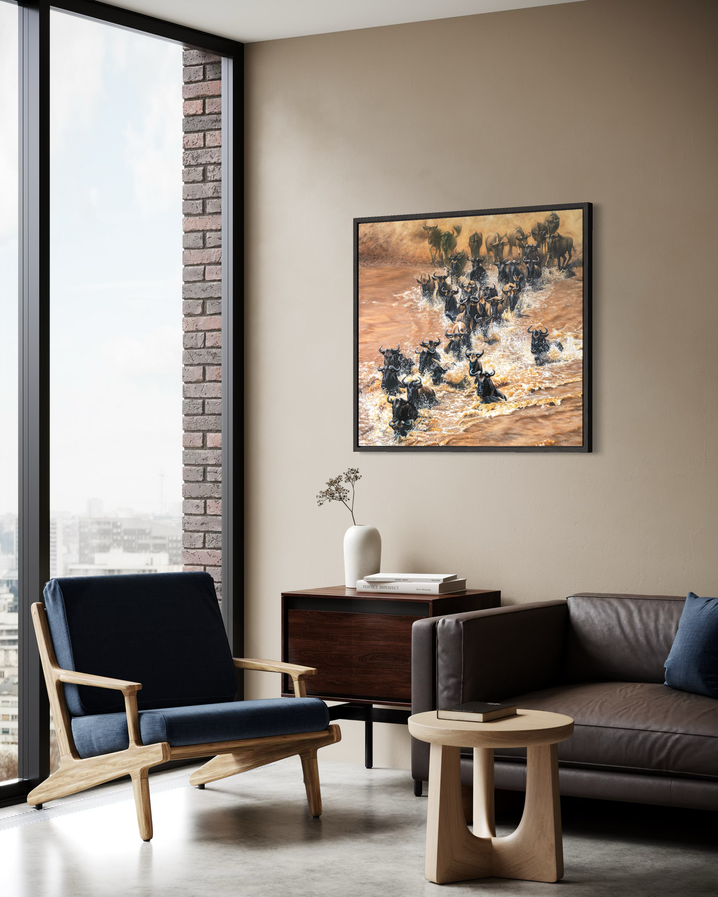 The Crossing Canvas Print