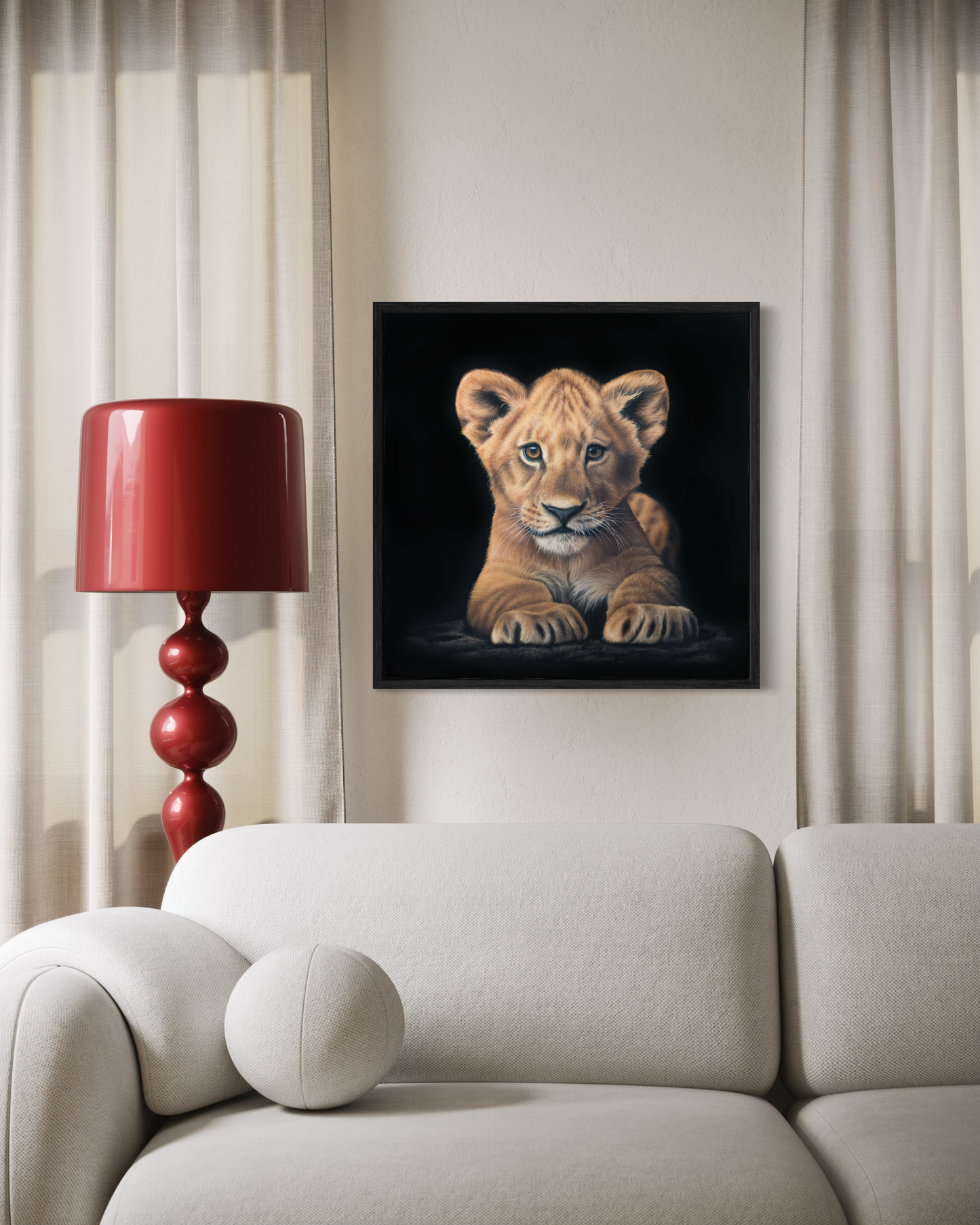 Simba Canvas Print