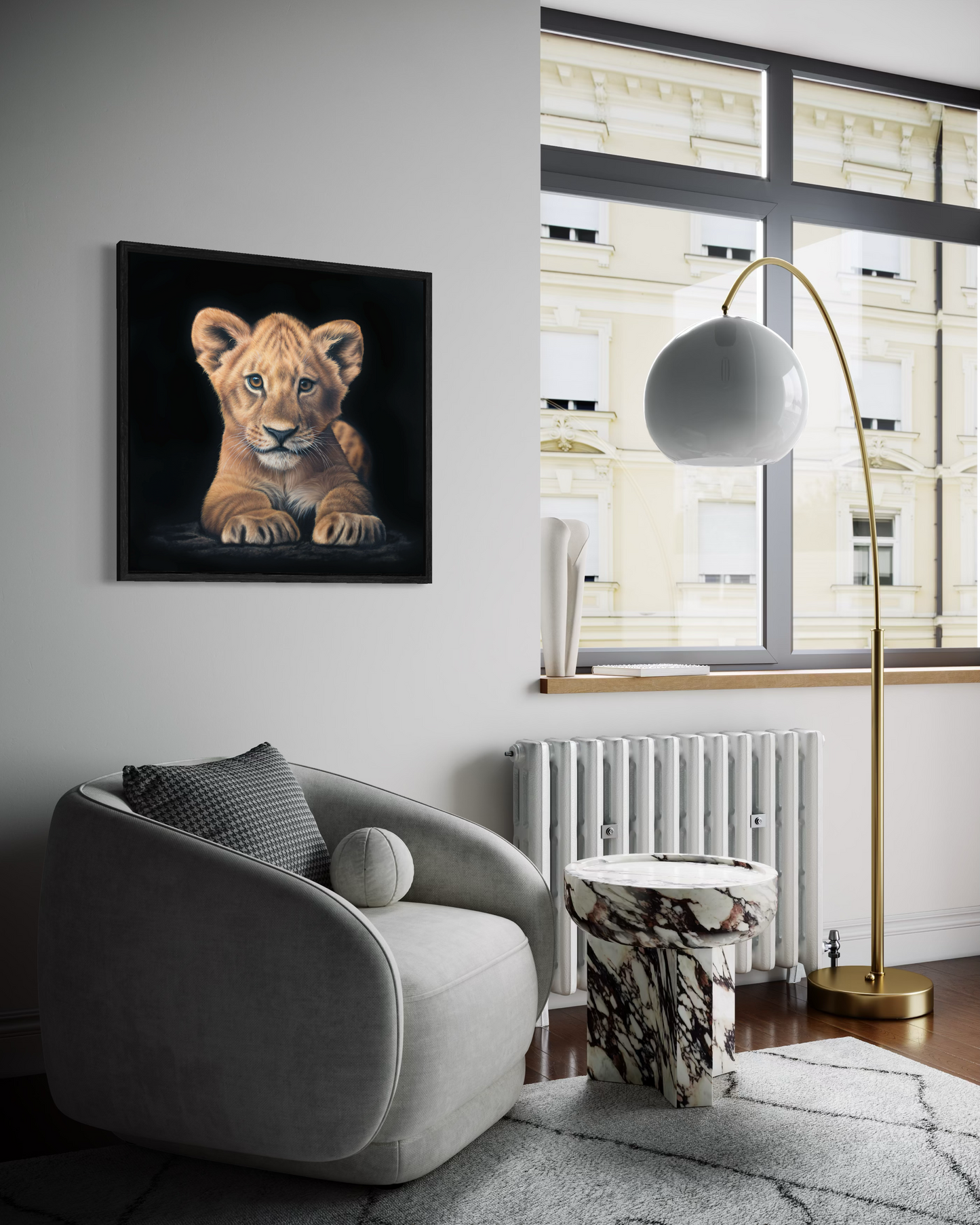 Simba Canvas Print