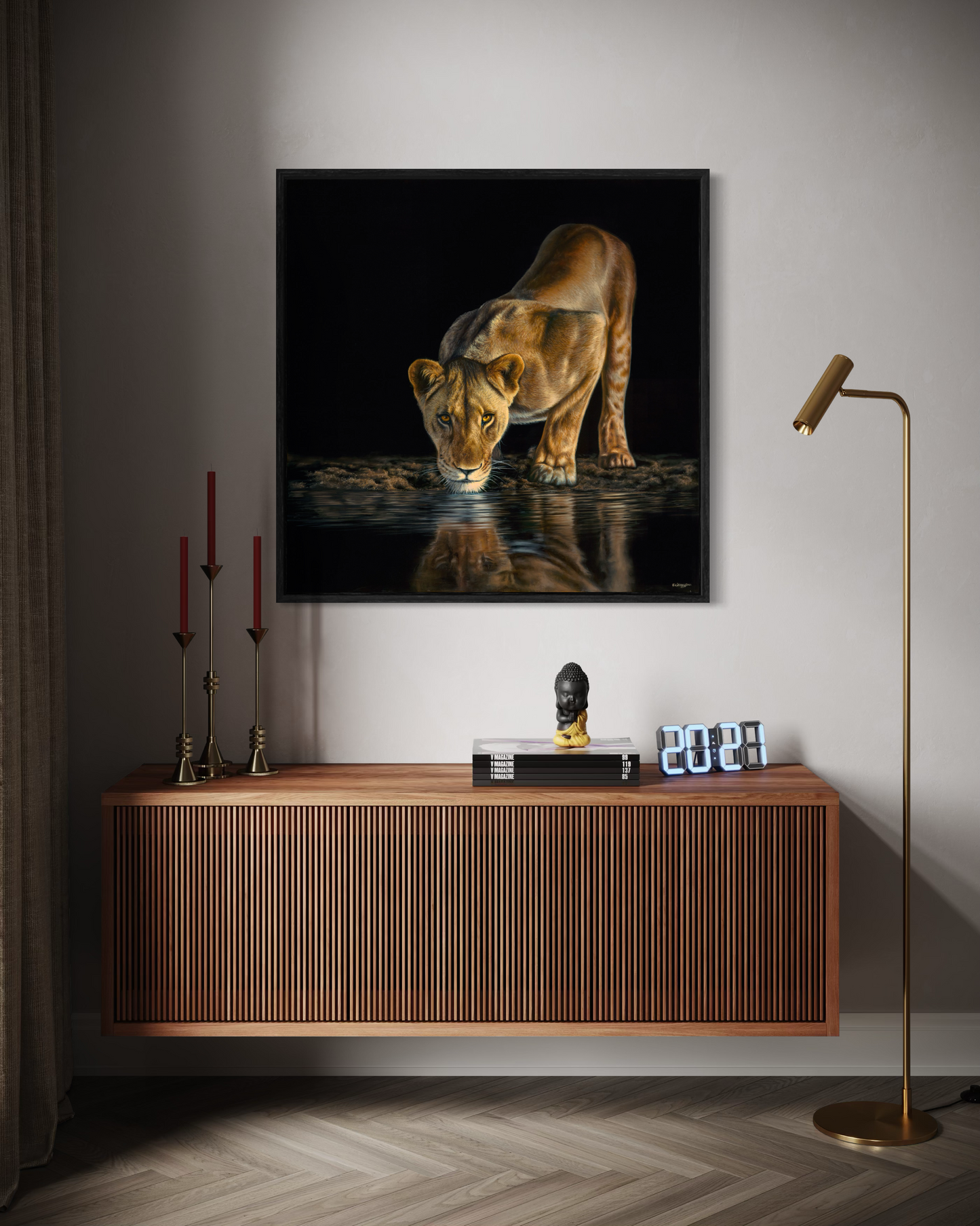 Nala Artist Proof Canvas Print
