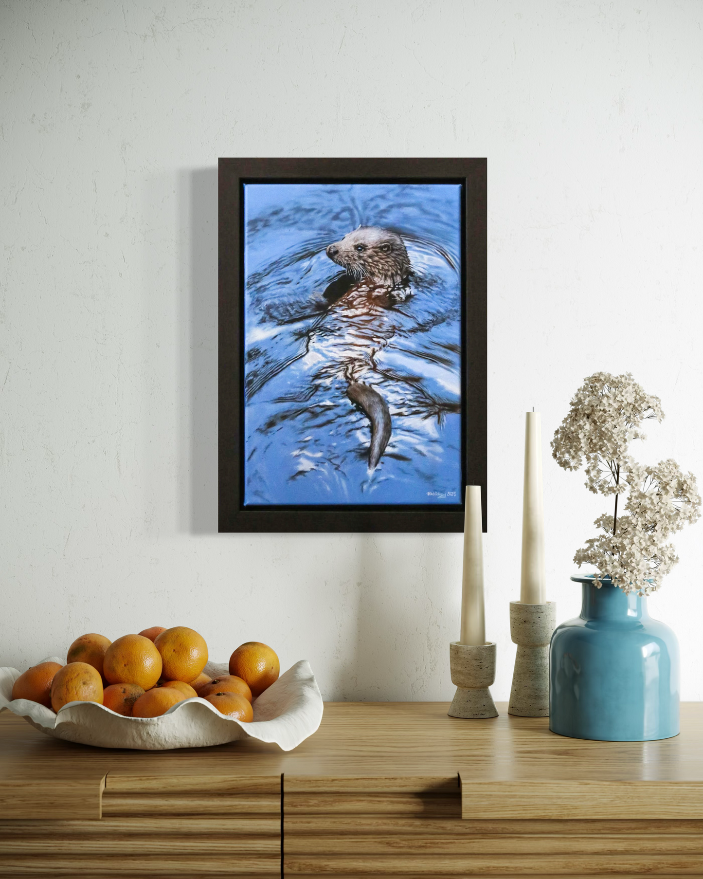 'DOWN THE RIVER' Original Artwork