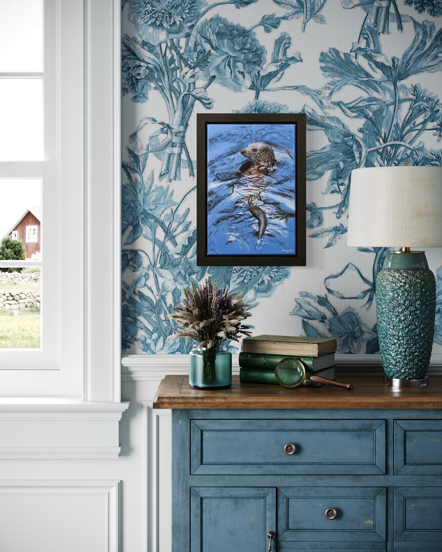 'DOWN THE RIVER' Original Artwork