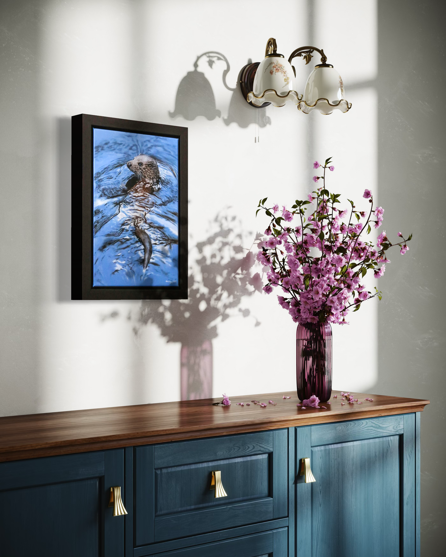 'DOWN THE RIVER' Original Artwork