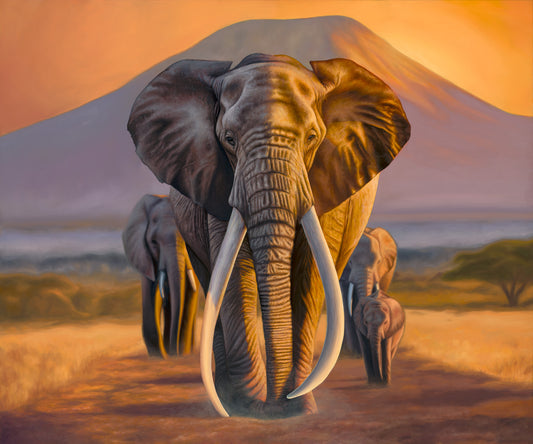 "Road to Kilimanjaro" Print