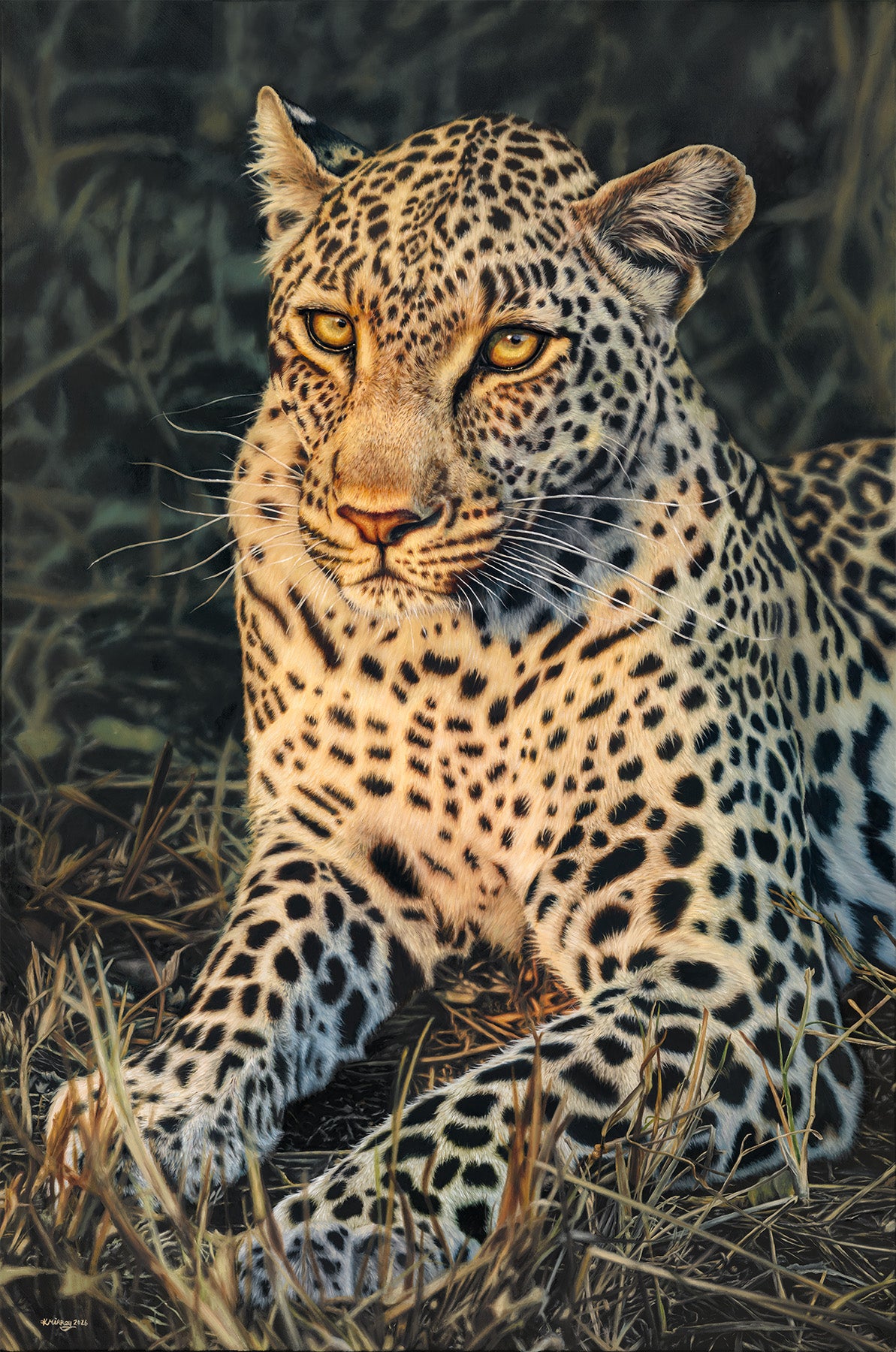 GOLDEN REPOSE' Original Artwork